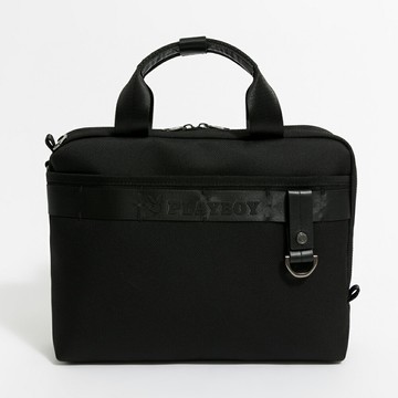PLAYBOY - 公事包附長背帶  Crucial系列 - 黑色