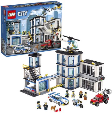 LEGO 樂高 城市系列 樂高®城市 員警站 60141 積木玩具