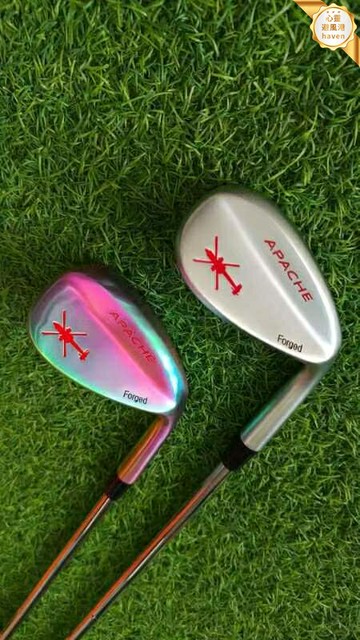 【彩煥雙色】高爾夫挖起杆 沙杆 挖起杆 高爾夫球杆 短杆 切杆 48-60度可選 銀色杆面 專業級品質 精準切球 果嶺救球利器