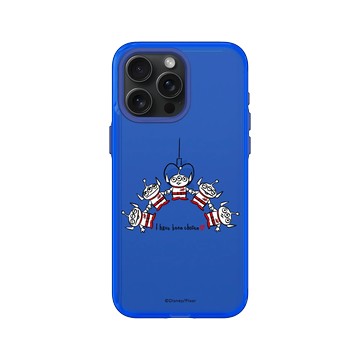 iPhone 15 Pro Max Clear 激光藍 - 迪士尼-玩具總動員 Toy Story - Love Love-三眼怪