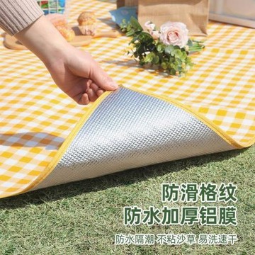 擺地攤專用布加厚防水防潮地墊戶外墊子便攜野餐墊露營坐墊沙灘墊