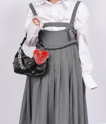 REBIRTH野生設定Y2K甜酷辣妹牛仔復古腋下包高級單肩斜挎女士包袋