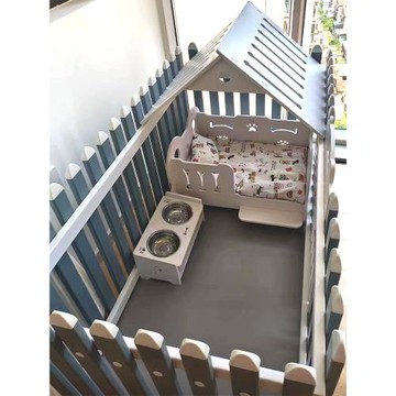 寵物圍欄狗籠子室內小型犬格柵欄陽臺泰迪比熊隔離小狗圈養貓狗產