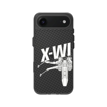 iPhone Air Clear (相機按鈕) 酷墨灰 - 迪士尼-星際大戰 Star Wars - POP X戰機 X-WI