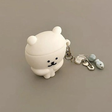 臺灣出貨💥蹲蹲自嘲熊適airpods4代保護套airpods pro3蘋果耳套3代2代5代