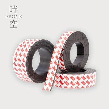 軟磁鐵 軟磁條 3m背膠 黏磁鐵 磁鐵貼 磁鐵條【時空優品】強力磁鐵條 磁條 軟性磁鐵條 白板磁條 磁性紗窗磁條 2米長