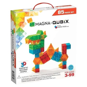 MAGNA-TILES Qubix 磁力積木 85片  1套  多色