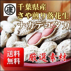 令和5年産 千葉県産落花生 ナカテユタカ殻付き 500g（250g×2袋）お中元　お歳暮