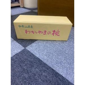 ふるさと納税 和歌山県産　桃　3玉〜4玉 約1kg　秀品　2024年6月中旬から2024年8月下旬発送予定 和歌山県那智勝浦町