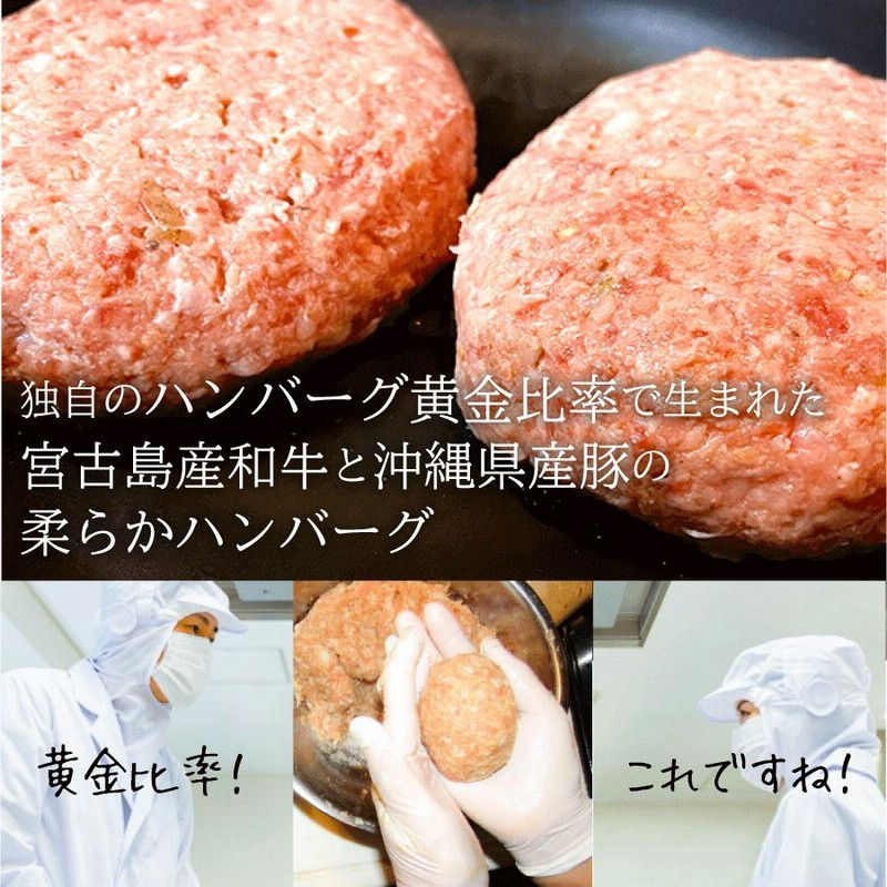 肉 ギフト ハンバーグ お中元 お歳暮 お祝い お礼 景品 宮古島産和牛