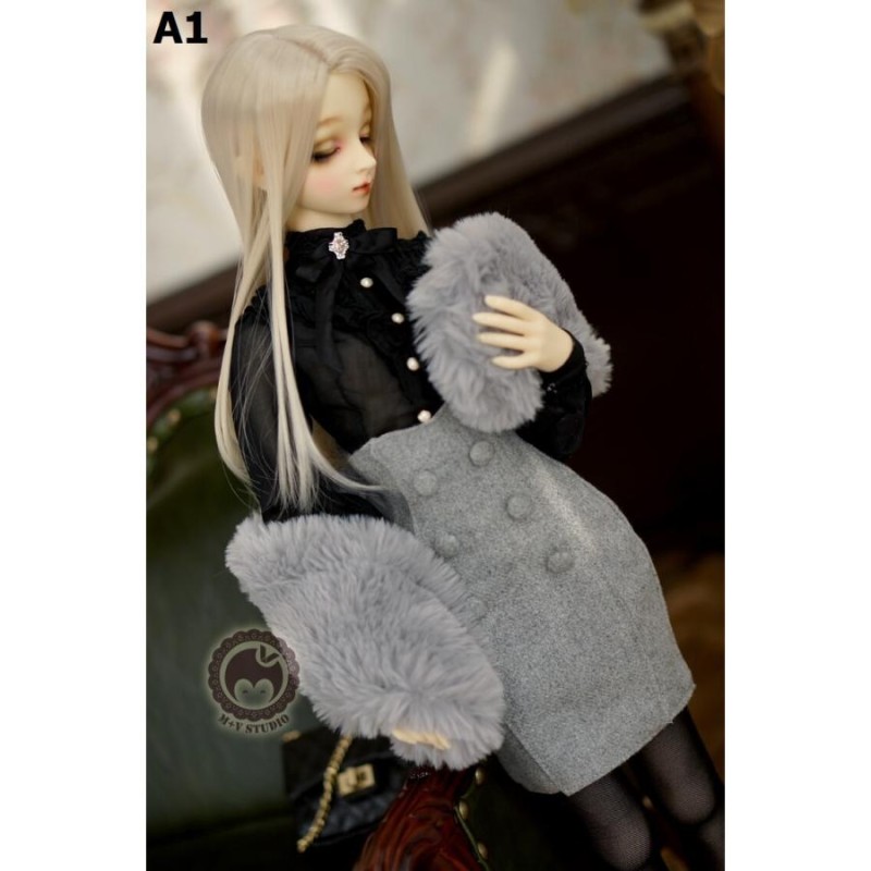 EvokeDoll】VIERUO 1/358 M胸シリカゲル人形ソフトSD BJD DD 1fo3人形 