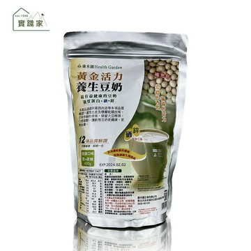 康禾園   黃金活力養生豆奶-原味400公克/袋(補充包)