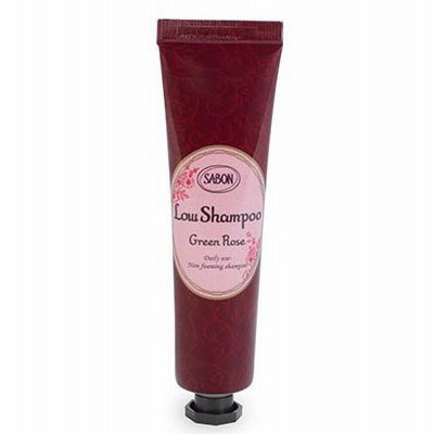送料無料 サボン ローシャンプー グリーン・ローズ 30mL SABON お試しサイズ 泡立ちを抑えたノンシリコン処方 トリートメント不要
