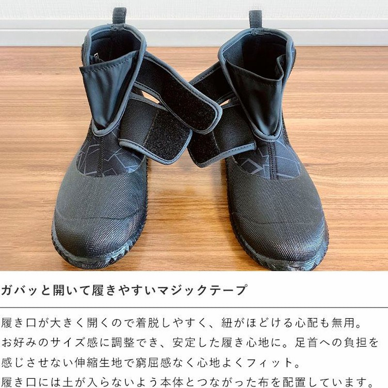 数量限定アウトレット最安価格 ATOM WORKS アトムワークス N1000 ワークシューズプラス Mサイズ 24.5〜25.5cm 作業靴 男女兼用長靴 防水加工 (あすつく) アトムワークス:ワークシューズプラス ネイビー SS N700_ネイビー_SS アトムワークス ワークシューズ ウエットスーツ生地