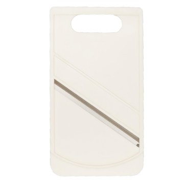 keikaisai 輕快菜 刨片板 調理器 + 輔助器 - 日本製造  22 x 8.7 x 3.5cm  白色  1組