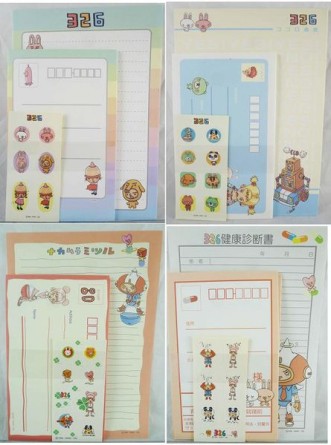 【震撼精品百貨】326貼紙ˋ信封ˋ信紙~信籤組『共4款』