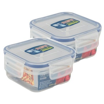 KEYWAY 聯府 優鮮方型保鮮盒 KIS300  2個  單件