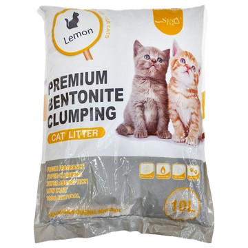 SINOFIZ 中諾 超細小圓球貓砂 膨潤土  檸檬香  10L  1袋