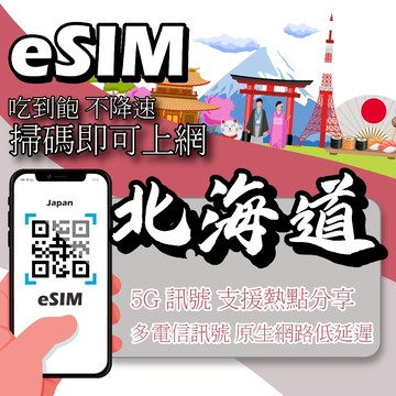 【eSIM 原生卡】日本eSIM｜原生網路 24H自動發貨五分鐘取件 網卡 沖繩 北海道esim esim日本 吃到飽