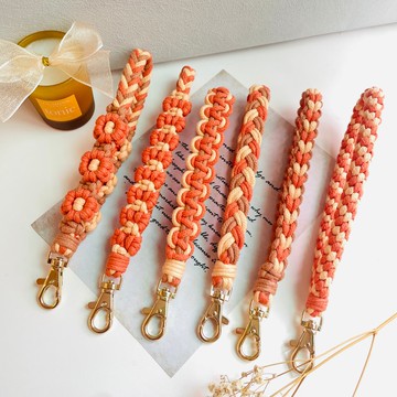 聖誕禮物 交換禮物 手工編織 手機繩 手機掛繩 Phone Strap /客