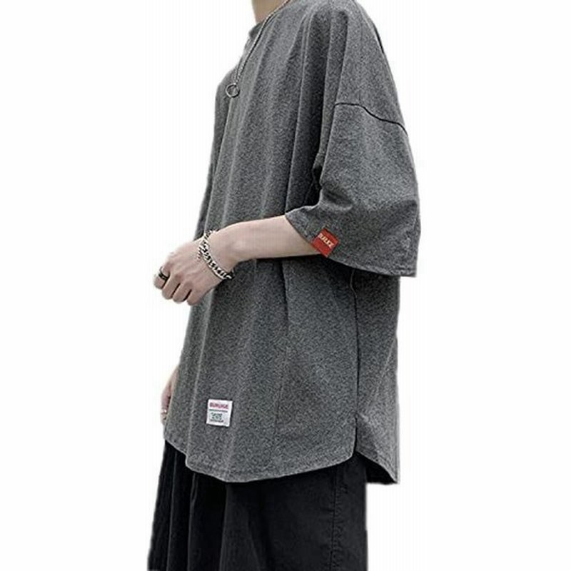 Tシャツ メンズ 夏服 メンズ ゆったり メンズ Tシャツ 洋服 なつふく メンズ 綿100 柔らかい 快適な肌触り ゆったり かっこいい 通販 Lineポイント最大get Lineショッピング