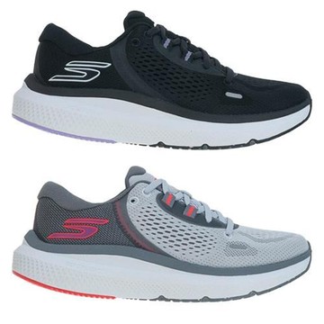 Skechers 慢跑鞋 女鞋 GO RUN PURE 4 黑/灰【運動世界】172082BKW/172082GYMT