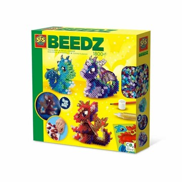 SES Creative DIY手作-神龍冒險隊3D立體拼豆(1800顆)-06208