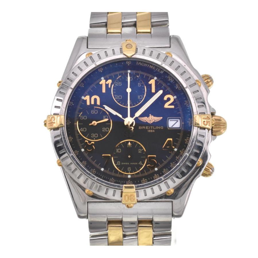 ☆良品【BREITLING】ブライトリング クロノマット ビコロ B13050.1 SS/K18YG 自動巻き メンズ D#102248 |  LINEブランドカタログ