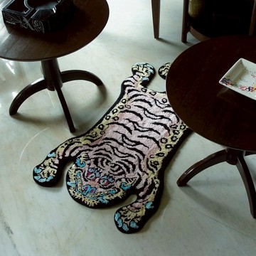 老虎地毯 繽紛粉 (L) 200*120cm