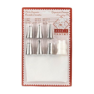 進口韓式裱花花嘴組 擠花 奶油擠花 奶油霜 不鏽鋼花嘴-6粒裝 TS-334-1【APP滿額下單10%點數(單一帳號最高5000點)】1/31止