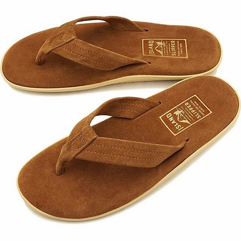 ハワイ製 アイランドスリッパ ISLAND SLIPPER スエード ビーチサンダル 
