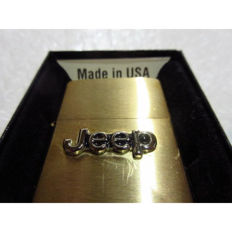 海外花系 ジープ JEEPロゴ 真鍮ブラス Zippo - 通販 - ndthessaloniki.gr