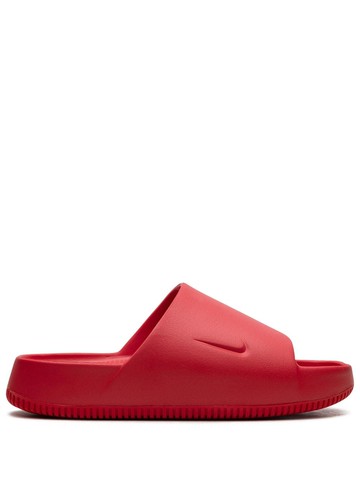 Nike - Calm "University Red" slides - unisex - Rubber/Polyethylene vinyl acetate (PEVA)/Polyethylene vinyl acetate (PEVA) - 14