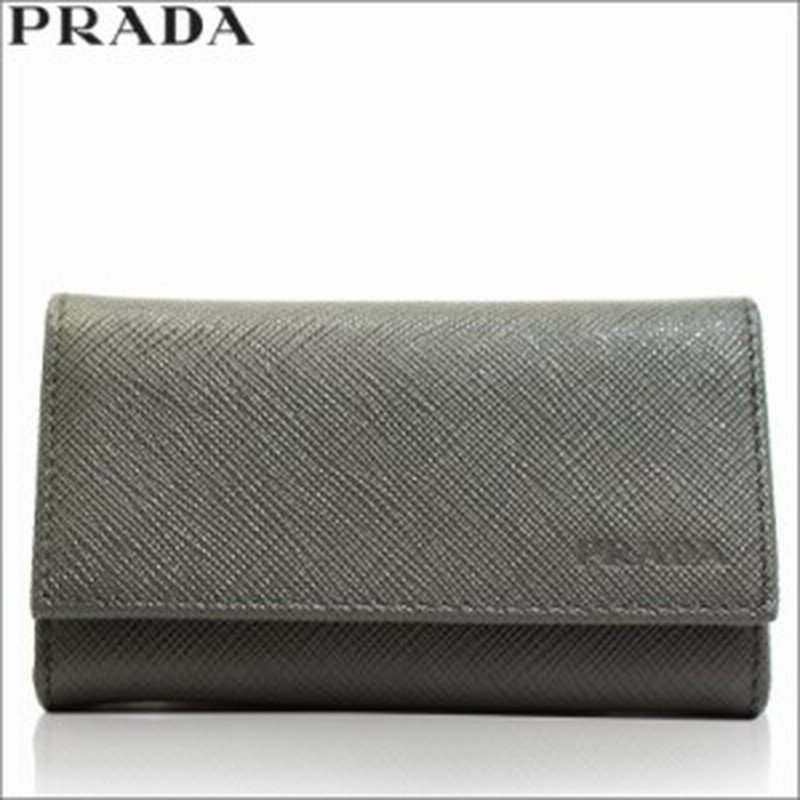 プラダ Prada キーケース メンズ 男性 プレゼント レディース 女性 プレゼント レザー 本革 サフィアーノ グレー ６連フック ブランド ア 通販 Lineポイント最大1 0 Get Lineショッピング