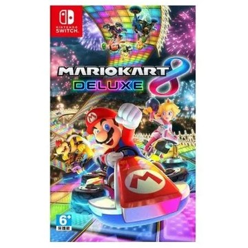 【現貨】任天堂 NS Switch 《瑪利歐賽車 8 豪華版》中文版 代理商公司貨 (NS-MarioCar8)