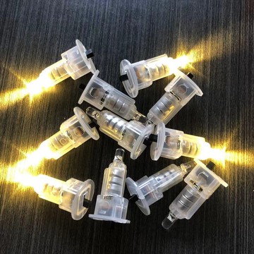 🚀免運🚚臺灣出貨🚚DIY燈籠裏的小燈泡燈芯led電池款鈕釦燈手工發光裝飾小彩燈暖燈芯