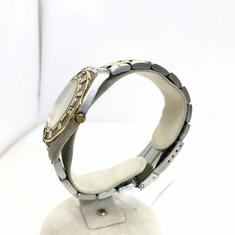 中古 GIVENCHY ジバンシー ジバンシィ 腕時計 アナログ クォーツ シルバー ゴールド コンビ 文字盤シルバー ロゴ SD.18.XIV  RY6595M | LINEショッピング