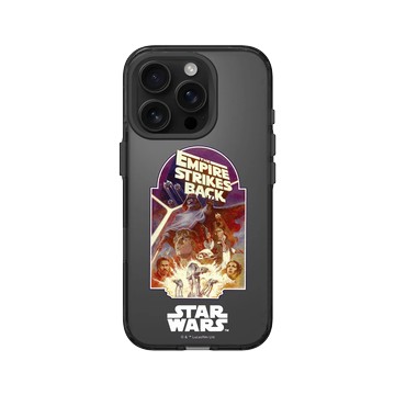 iPhone 16 Pro Clear (相機按鈕) 酷墨灰 - 迪士尼-星際大戰 Star Wars - 帝國大反擊-海報系列