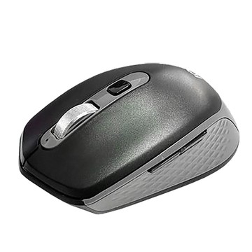 IOIO無線靜音6鍵式滑鼠/MOW8/B/黑