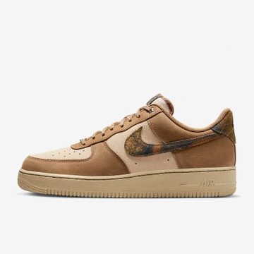 NIKE AIR FORCE 1 07 男鞋 休閒鞋 運動鞋 AF1 麂皮 枯枝 棕-IO9803200