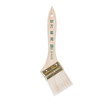 日本Asahipen 萬用羊毛化纖刷50mm(山羊毛+化纖絲混合、吸漆佳、粉刷均勻)
