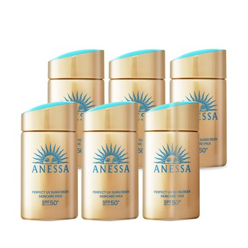 ANESSA 金鑽高效防曬露NA 5X版SPF50+ PA++++(60mlX6)囤貨組