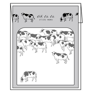 Ah la la 便利貼 牛牛