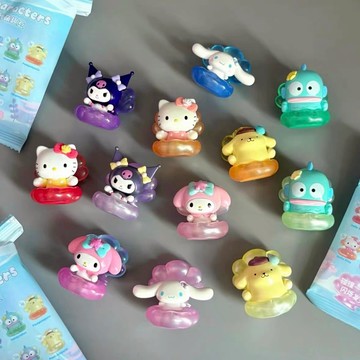 Miniso 名創優品 三麗鷗珠光貝殼萌趣豆 三麗鷗 貝殼 萌趣豆 盲盒 盒玩 一中盒【預購】