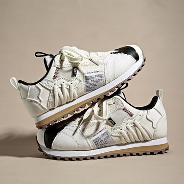 小眾華夫復古阿甘鞋女2022冬新款休閒減震慢跑鞋ins潮百搭運動鞋