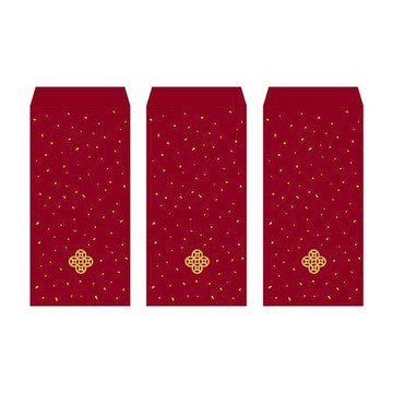 佳墨紅包袋-金財福-3入組 ER25-06