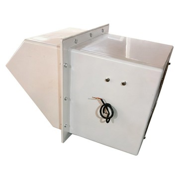 玻璃鋼邊墻風機低噪防爆型220V工業通風排風機防雨DWEX邊墻風機[DD1218001]