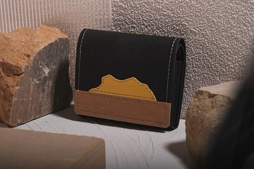 【環保永續】 香港獅子山系列 磁扣短銀包 *帶零錢夾* 短夾 短銀