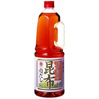  割烹関西昆布白だしつゆ 1.8L 常温 5セット