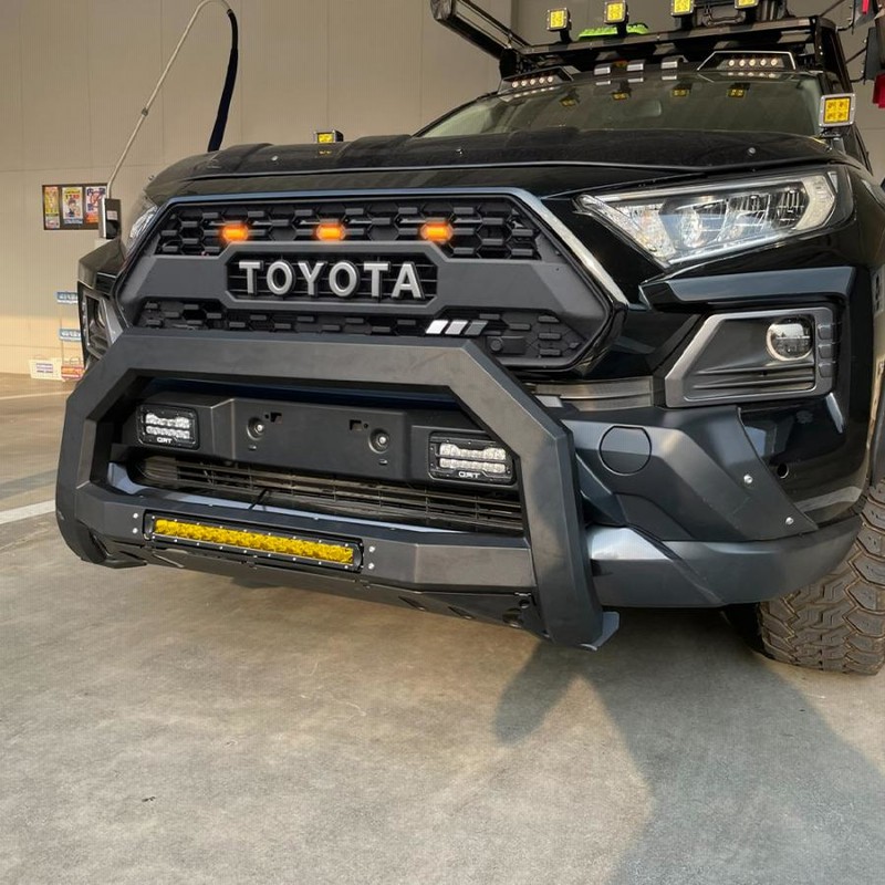 も*き様 RAV4 グリルガード LEDバー付き も*き様 RAV4 グリルガード LEDバー付き - メルカリ